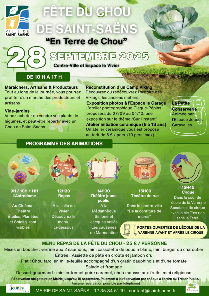 affiche fete du chou